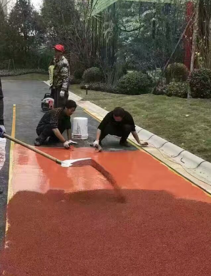 贺州彩色路面改色是提升路面美观性